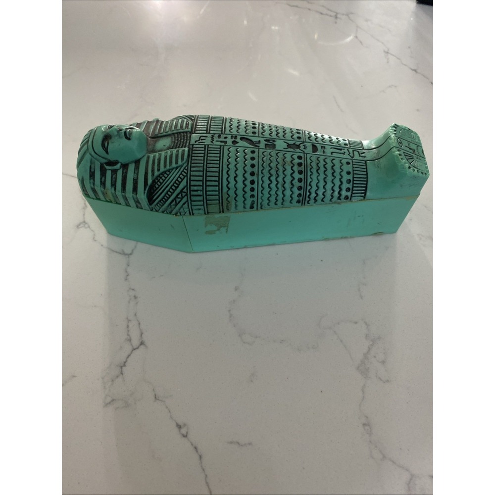 Vintage 1970's GI Joe Adventure Team Mummy Sarcophagus Coffin Made in Hong Kong - Picture 5 of 16
